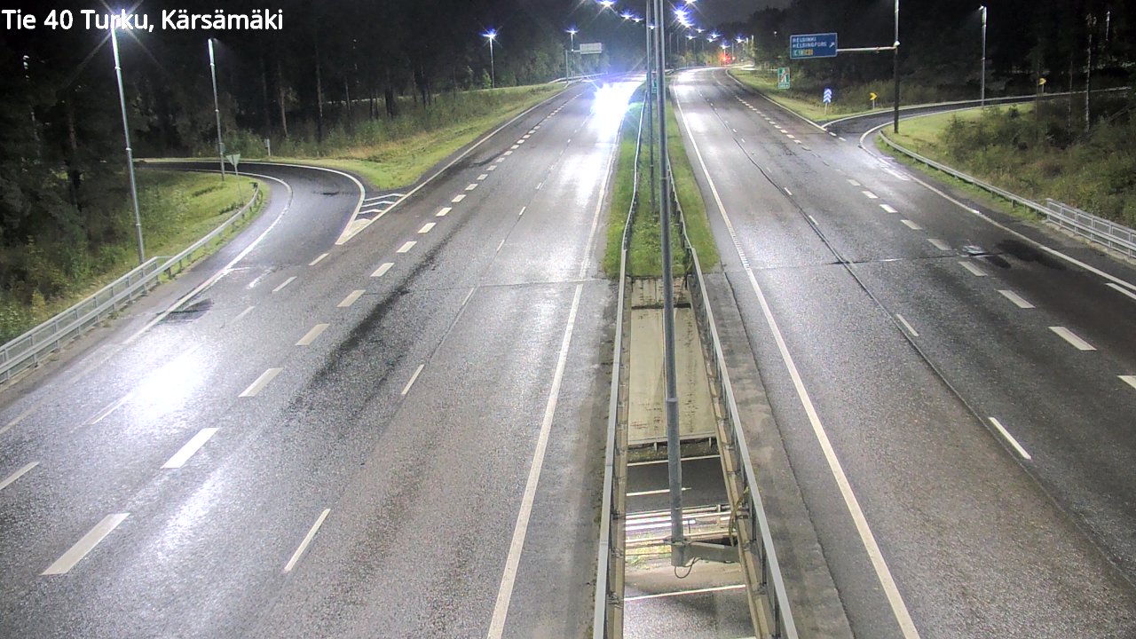 Weather Camera Image Väg 40 Åbo, Kärsämäki, Turku, Varsinais-Suomi