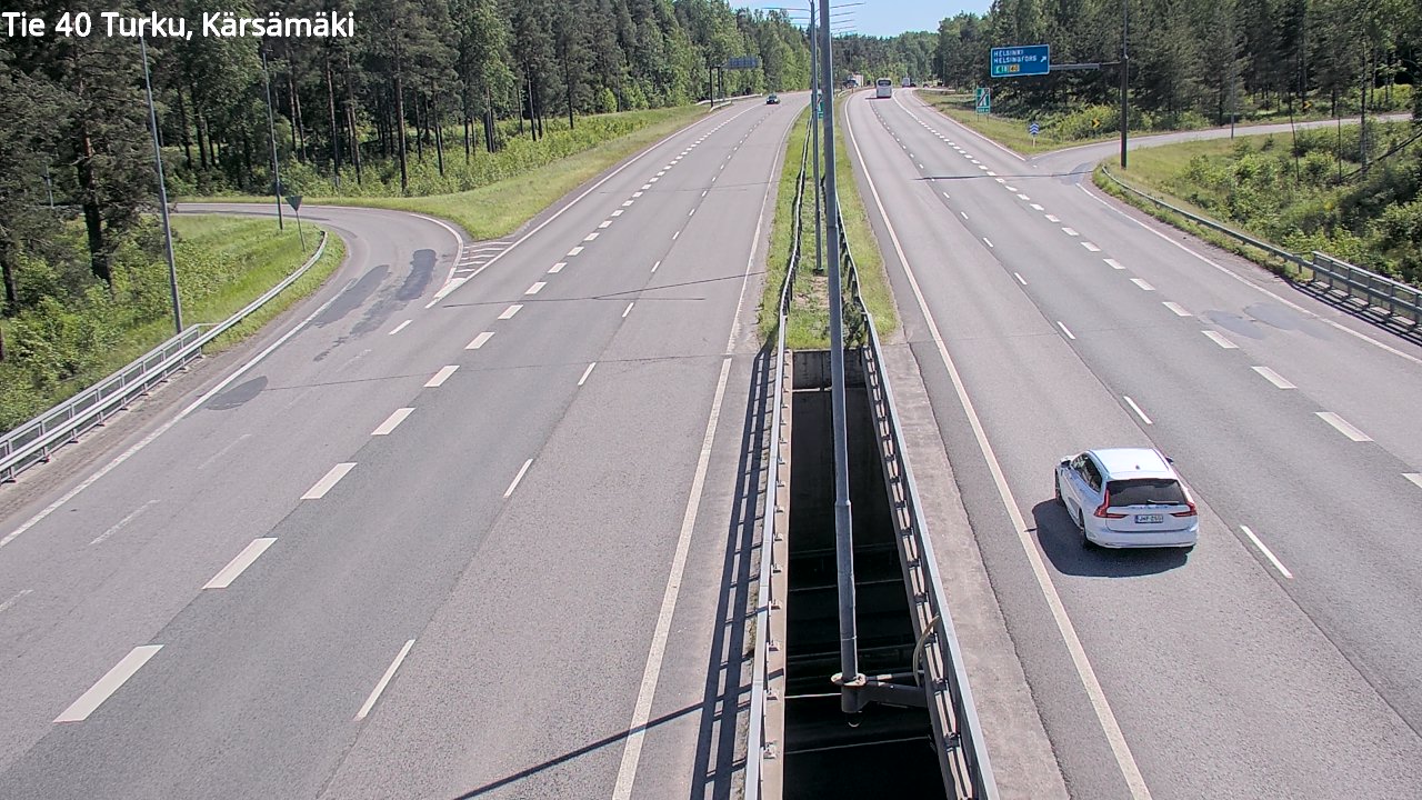 Kelikamerat Kuva Tie 40 Turku, Kärsämäki, Turku, Varsinais-Suomi