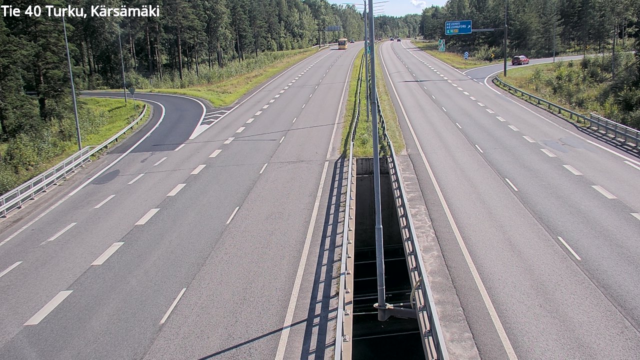 Kelikamerat Kuva Tie 40 Turku, Kärsämäki, Turku, Varsinais-Suomi
