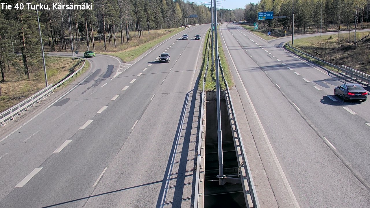 Kelikamerat Kuva Tie 40 Turku, Kärsämäki, Turku, Varsinais-Suomi