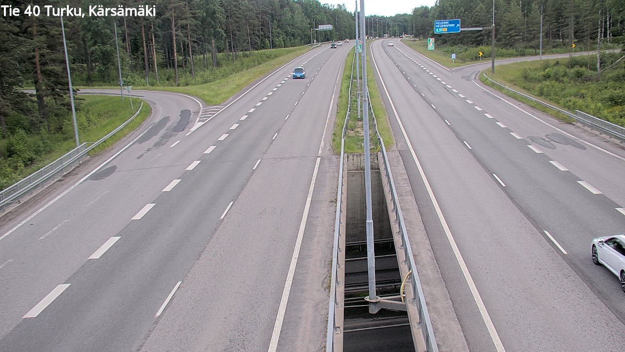 Weather Camera Image Road 40 Turku, Kärsämäki, Turku, Varsinais-Suomi
