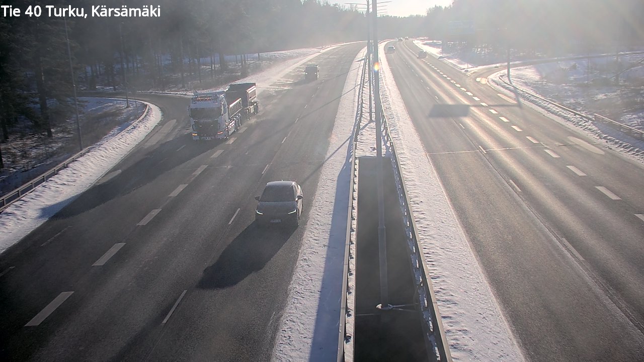 Kelikamerat Kuva Tie 40 Turku, Kärsämäki, Turku, Varsinais-Suomi