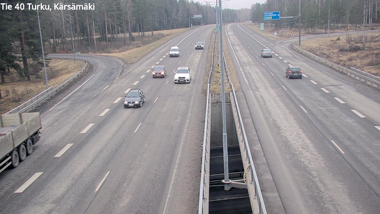 Weather Camera Image Road 40 Turku, Kärsämäki, Turku, Varsinais-Suomi