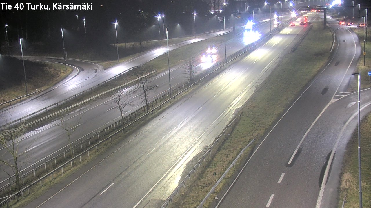 Weather Camera Image Väg 40 Åbo, Kärsämäki, Turku, Varsinais-Suomi