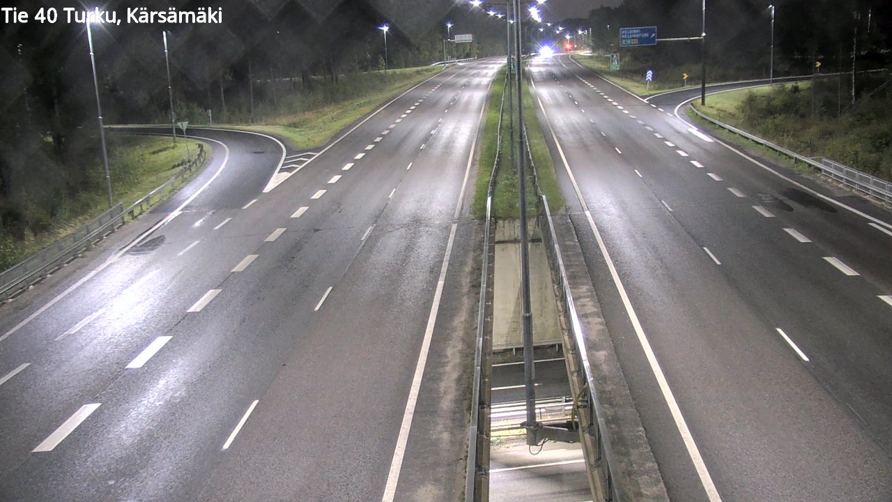 Weather Camera Image Väg 40 Åbo, Kärsämäki, Turku, Varsinais-Suomi