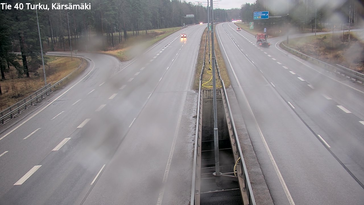 Weather Camera Image Väg 40 Åbo, Kärsämäki, Turku, Varsinais-Suomi