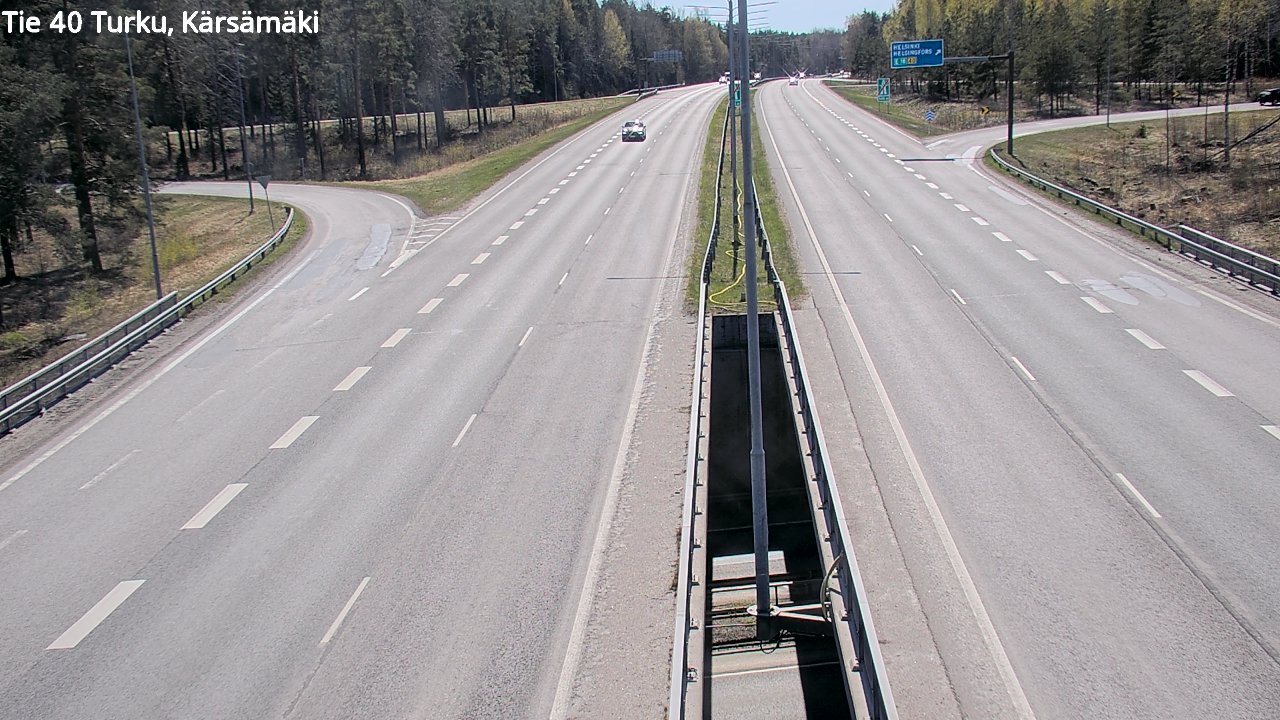Weather Camera Image Road 40 Turku, Kärsämäki, Turku, Varsinais-Suomi