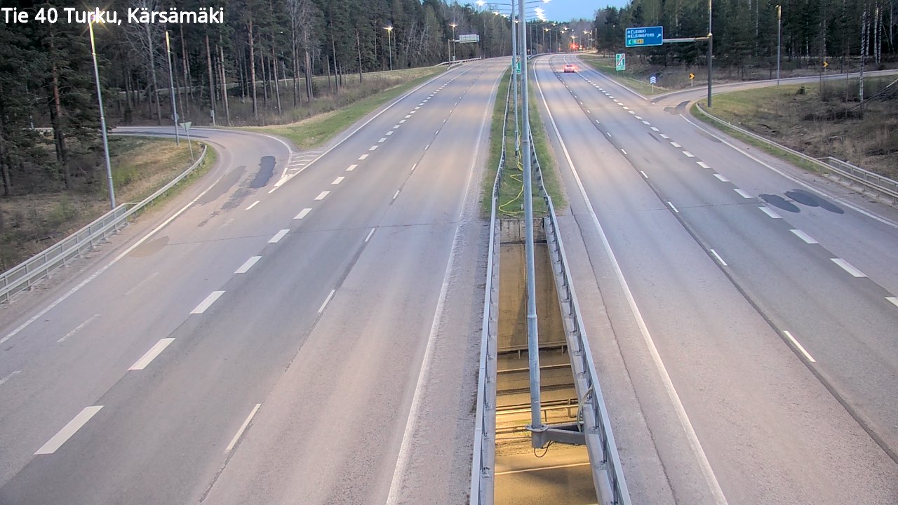 Kelikamerat Kuva Tie 40 Turku, Kärsämäki, Turku, Varsinais-Suomi