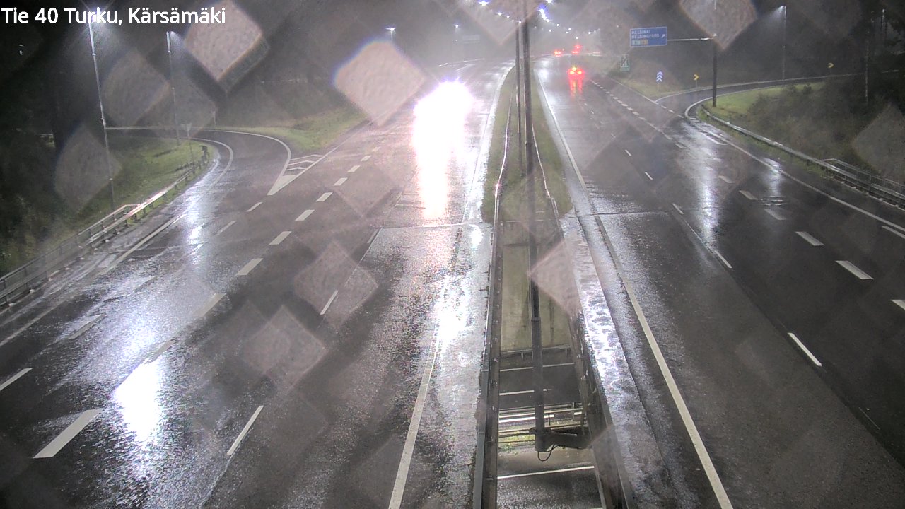 Weather Camera Image Väg 40 Åbo, Kärsämäki, Turku, Varsinais-Suomi