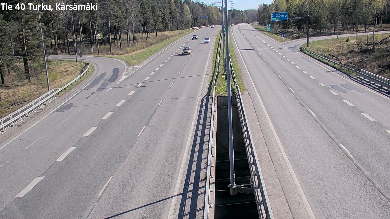 Kelikamerat Kuva Tie 40 Turku, Kärsämäki, Turku, Varsinais-Suomi