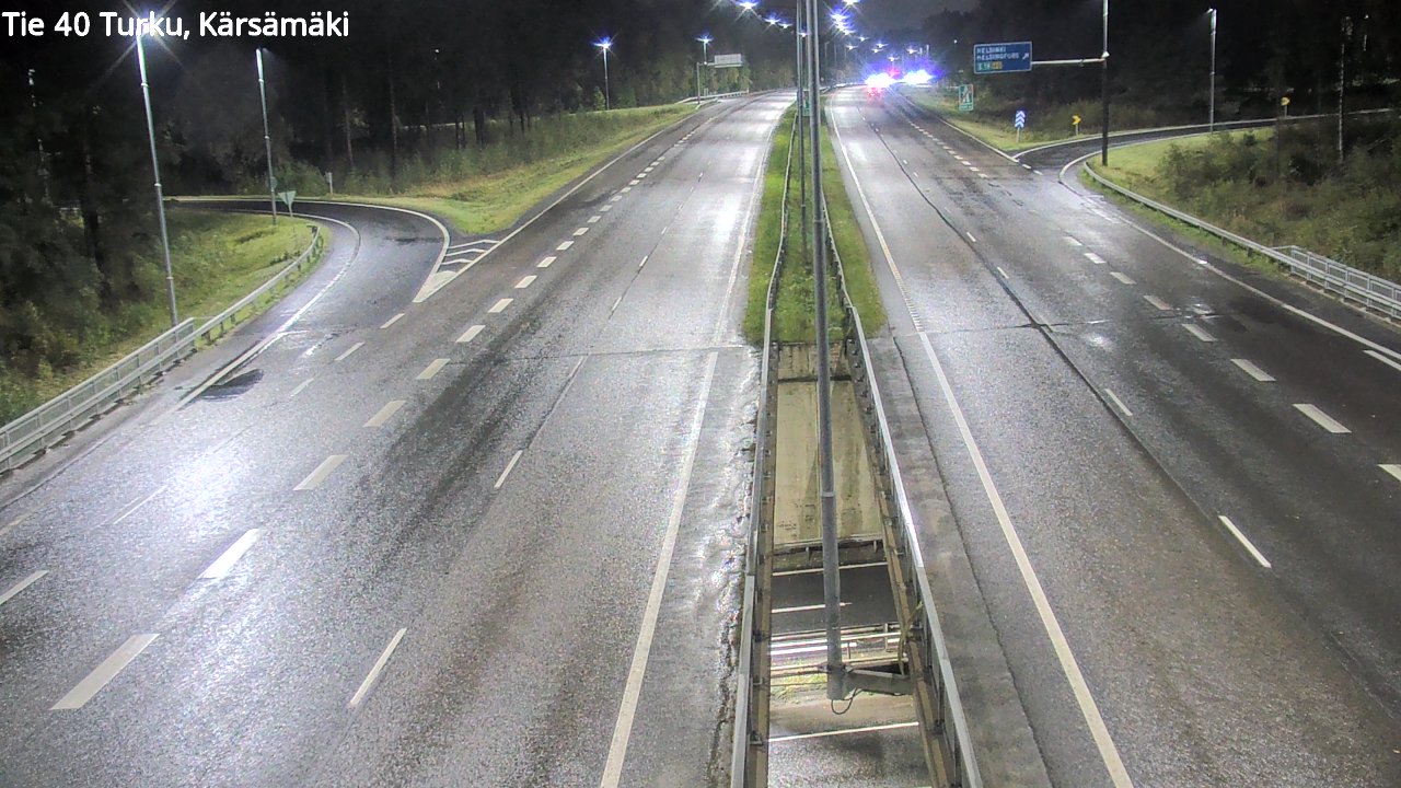 Weather Camera Image Väg 40 Åbo, Kärsämäki, Turku, Varsinais-Suomi