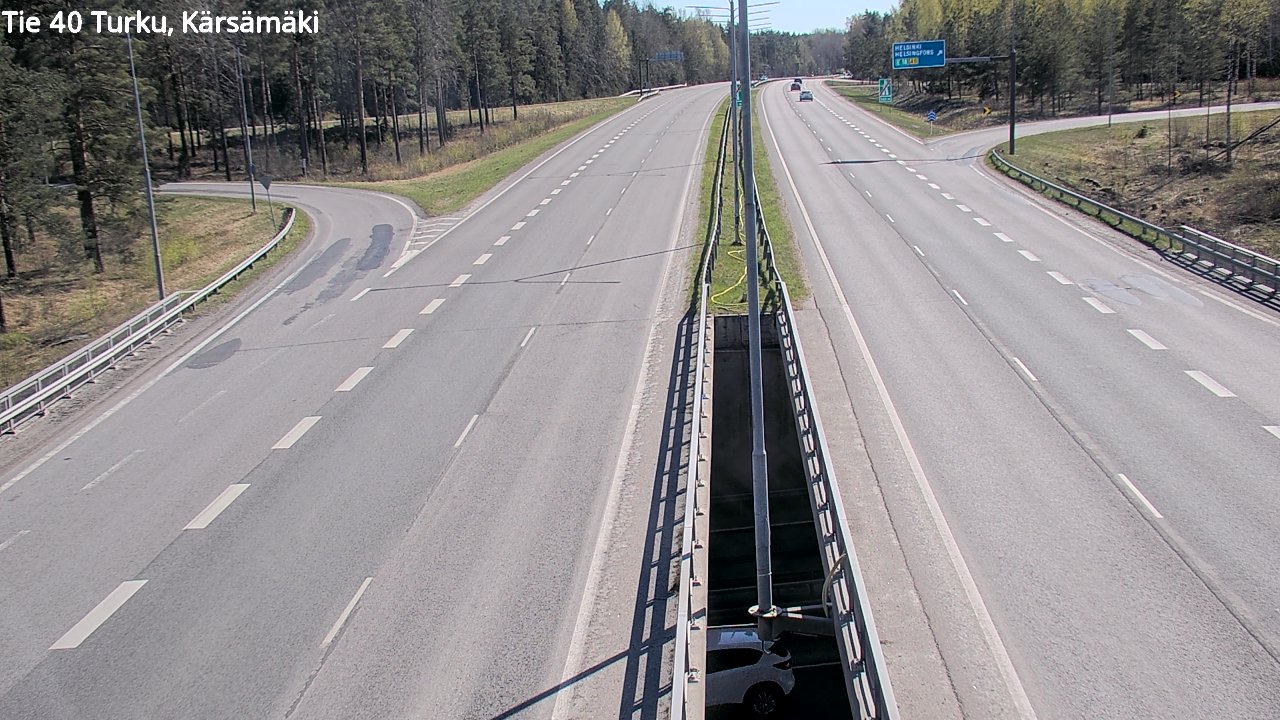 Kelikamerat Kuva Tie 40 Turku, Kärsämäki, Turku, Varsinais-Suomi