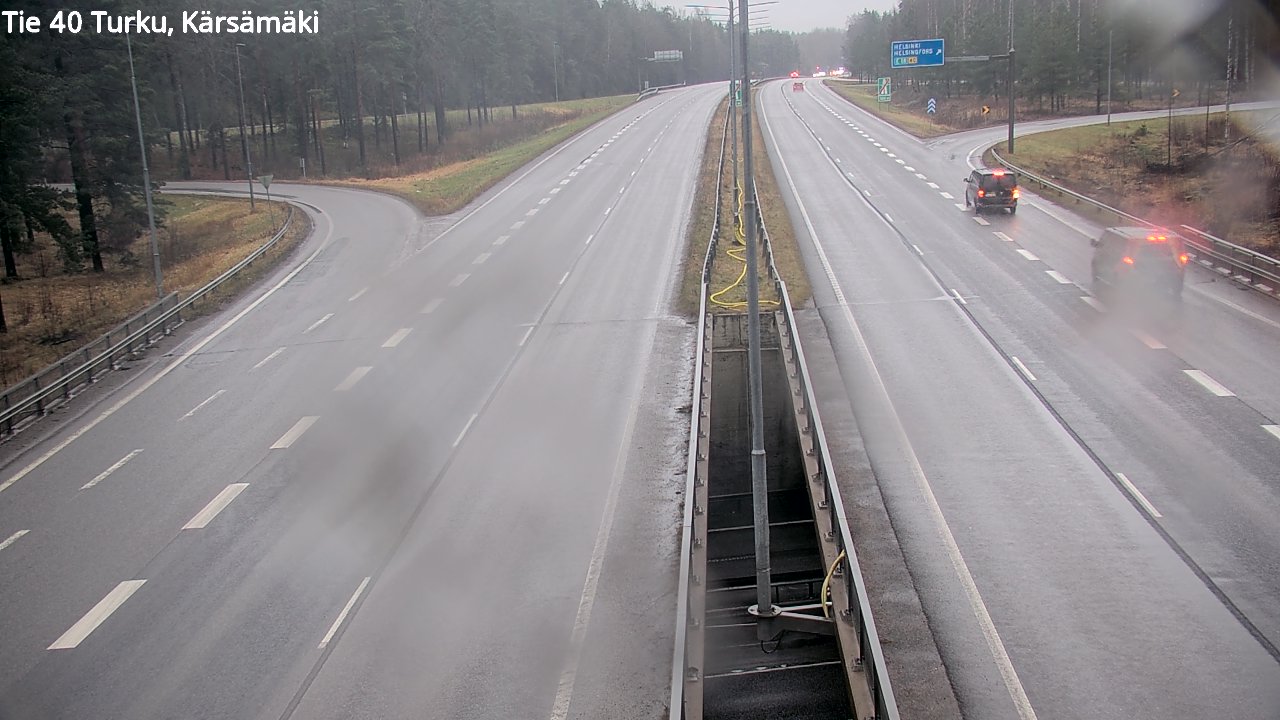 Weather Camera Image Väg 40 Åbo, Kärsämäki, Turku, Varsinais-Suomi