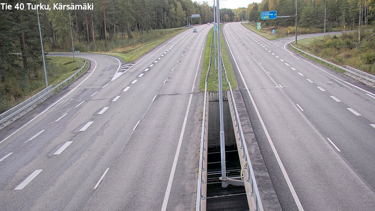 Kelikamerat Kuva Tie 40 Turku, Kärsämäki, Turku, Varsinais-Suomi
