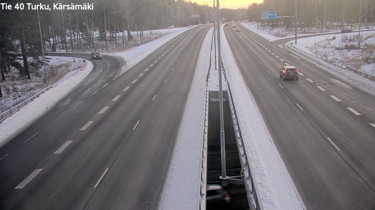 Weather Camera Image Road 40 Turku, Kärsämäki, Turku, Varsinais-Suomi