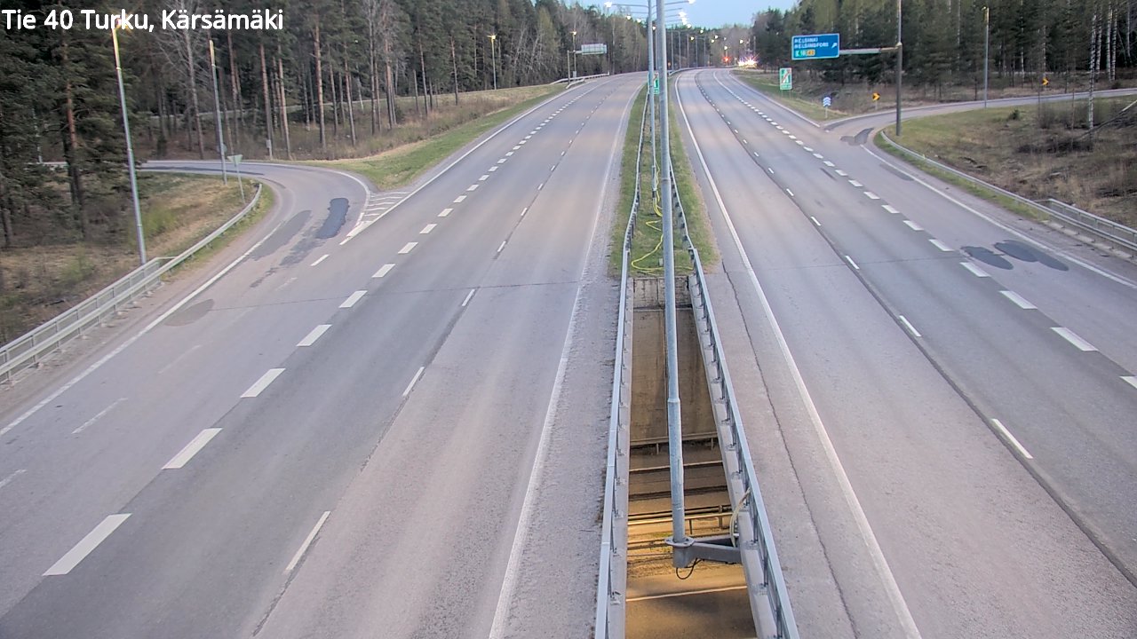 Kelikamerat Kuva Tie 40 Turku, Kärsämäki, Turku, Varsinais-Suomi