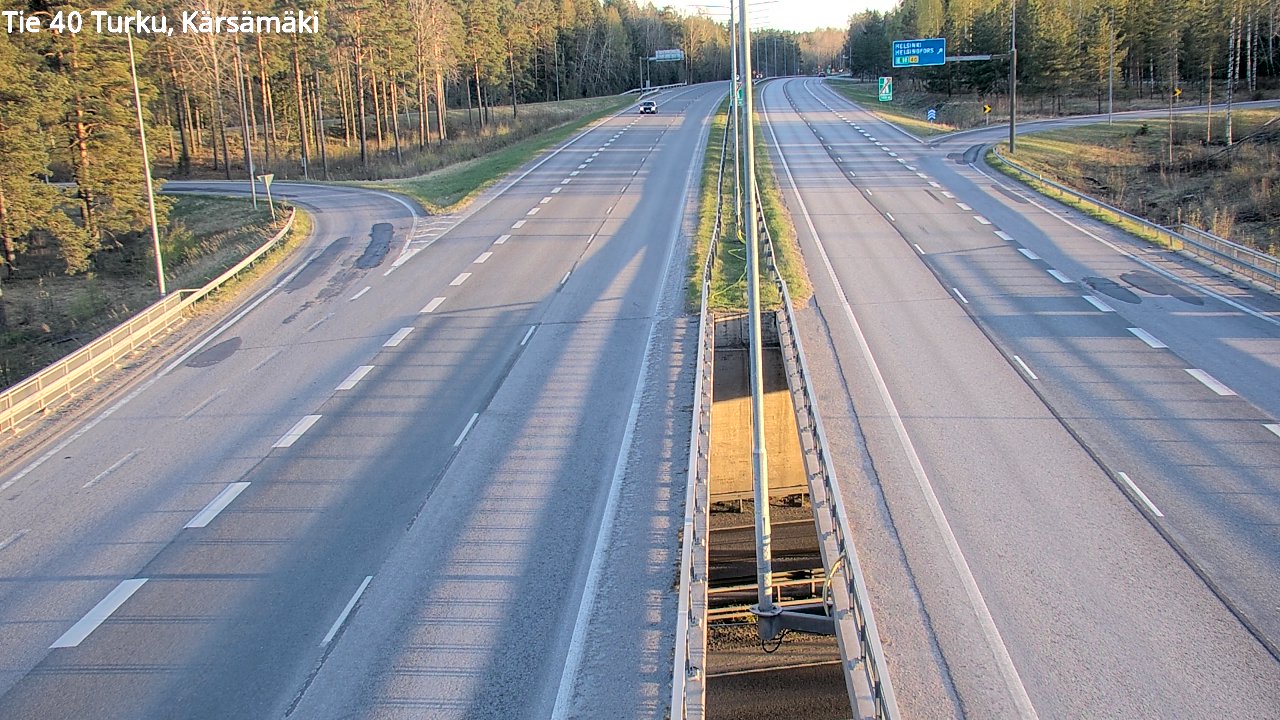 Kelikamerat Kuva Tie 40 Turku, Kärsämäki, Turku, Varsinais-Suomi