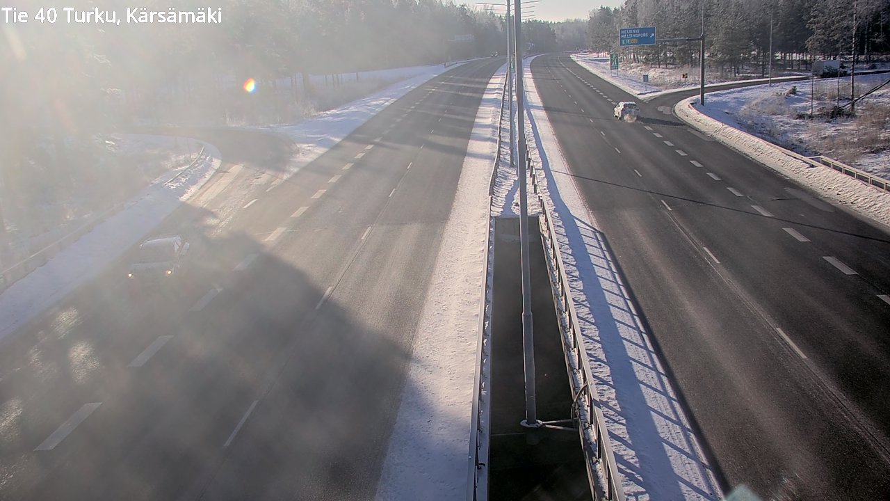 Weather Camera Image Road 40 Turku, Kärsämäki, Turku, Varsinais-Suomi