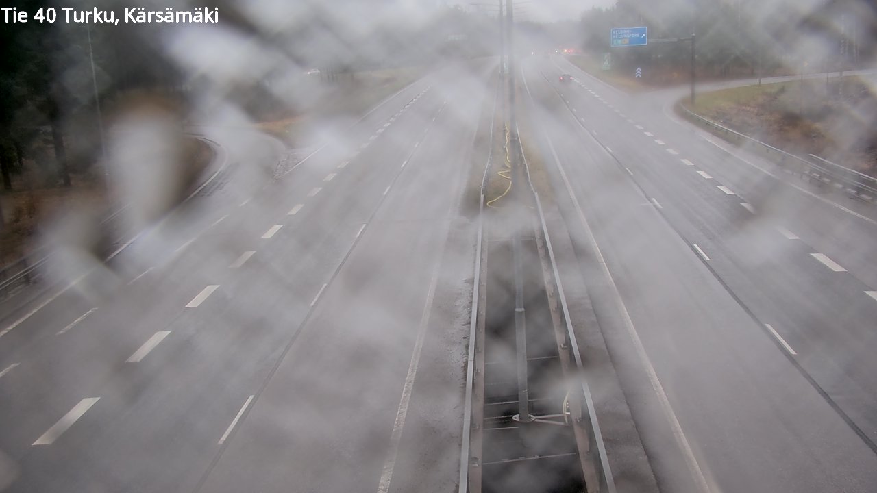 Weather Camera Image Väg 40 Åbo, Kärsämäki, Turku, Varsinais-Suomi