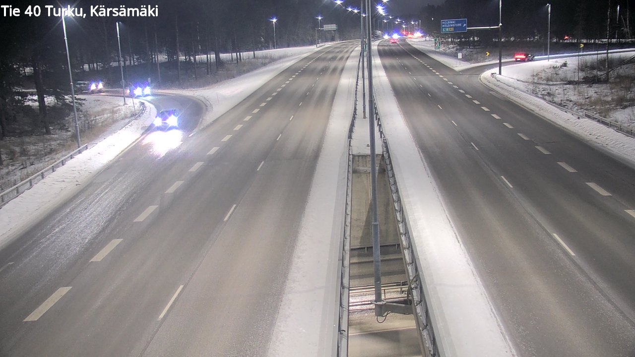 Weather Camera Image Road 40 Turku, Kärsämäki, Turku, Varsinais-Suomi