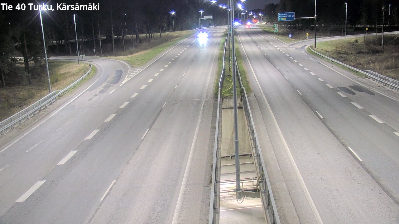 Weather Camera Image Road 40 Turku, Kärsämäki, Turku, Varsinais-Suomi