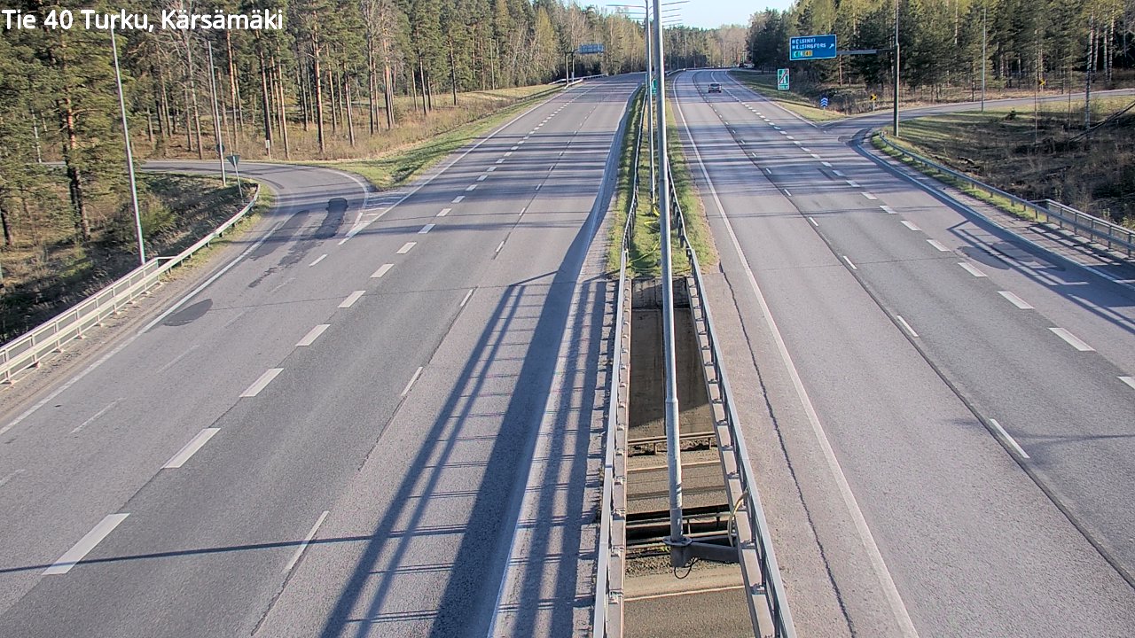 Kelikamerat Kuva Tie 40 Turku, Kärsämäki, Turku, Varsinais-Suomi
