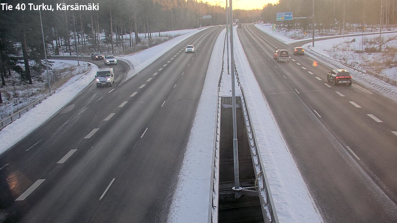 Kelikamerat Kuva Tie 40 Turku, Kärsämäki, Turku, Varsinais-Suomi