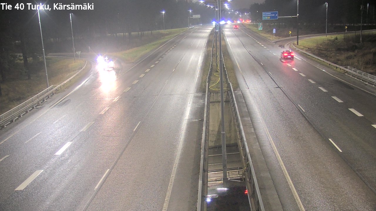 Weather Camera Image Väg 40 Åbo, Kärsämäki, Turku, Varsinais-Suomi