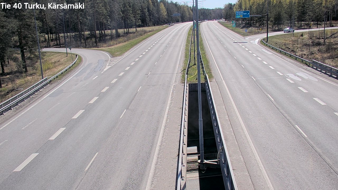 Weather Camera Image Road 40 Turku, Kärsämäki, Turku, Varsinais-Suomi