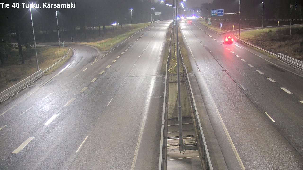 Weather Camera Image Väg 40 Åbo, Kärsämäki, Turku, Varsinais-Suomi