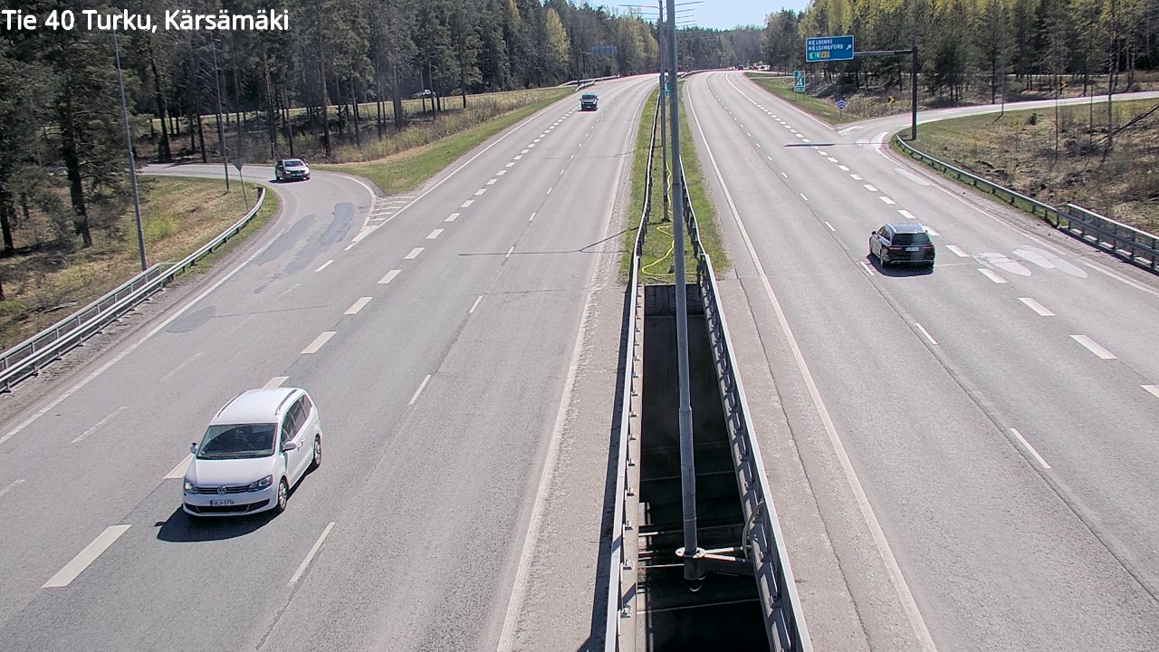 Kelikamerat Kuva Tie 40 Turku, Kärsämäki, Turku, Varsinais-Suomi
