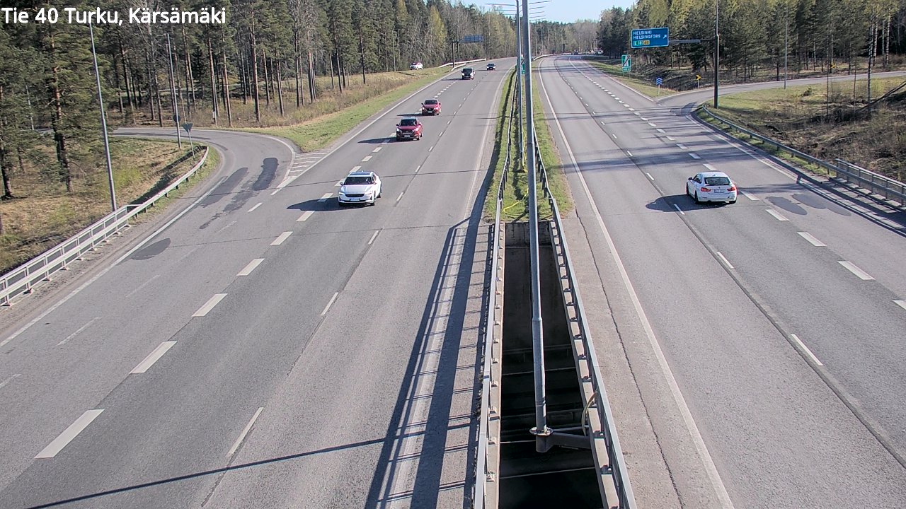 Kelikamerat Kuva Tie 40 Turku, Kärsämäki, Turku, Varsinais-Suomi