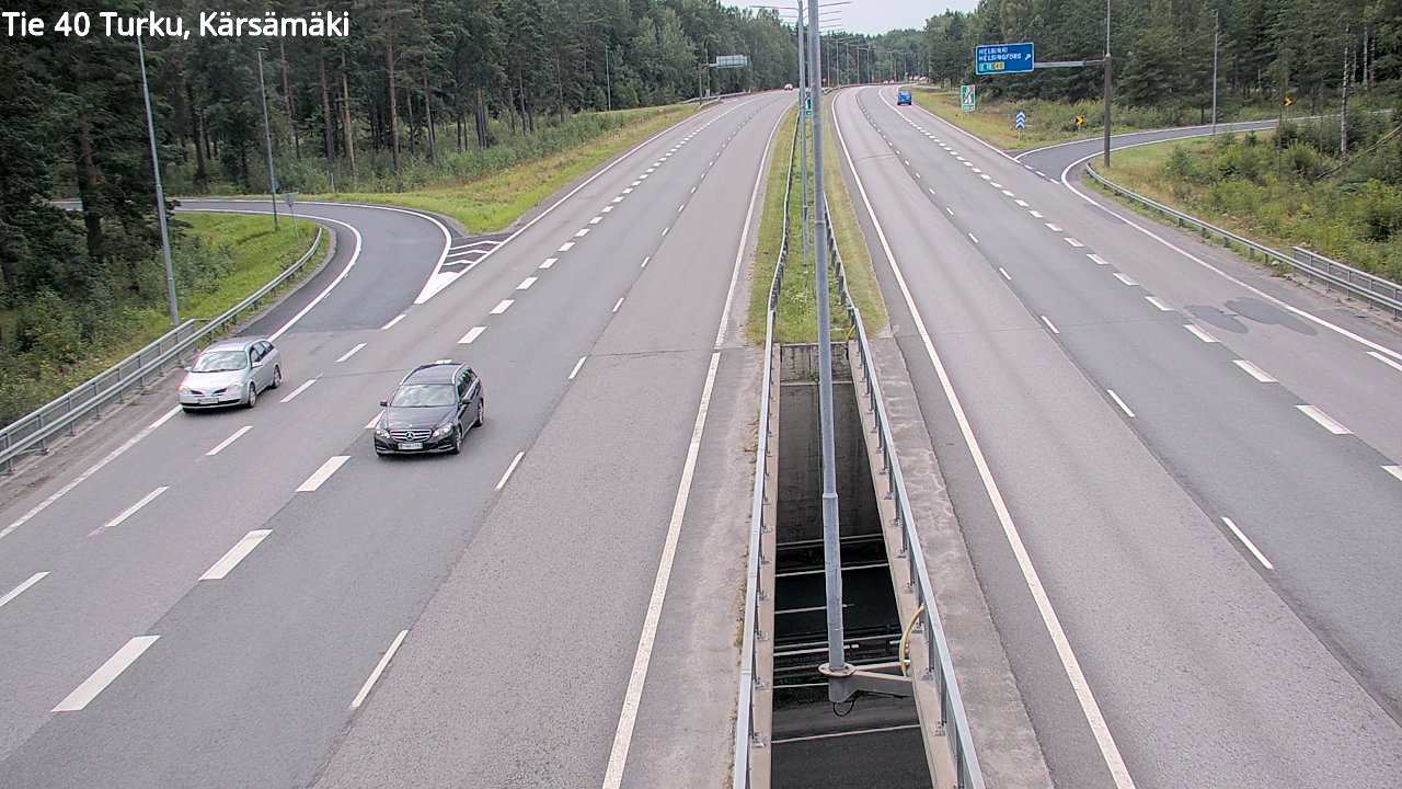 Weather Camera Image Road 40 Turku, Kärsämäki, Turku, Varsinais-Suomi