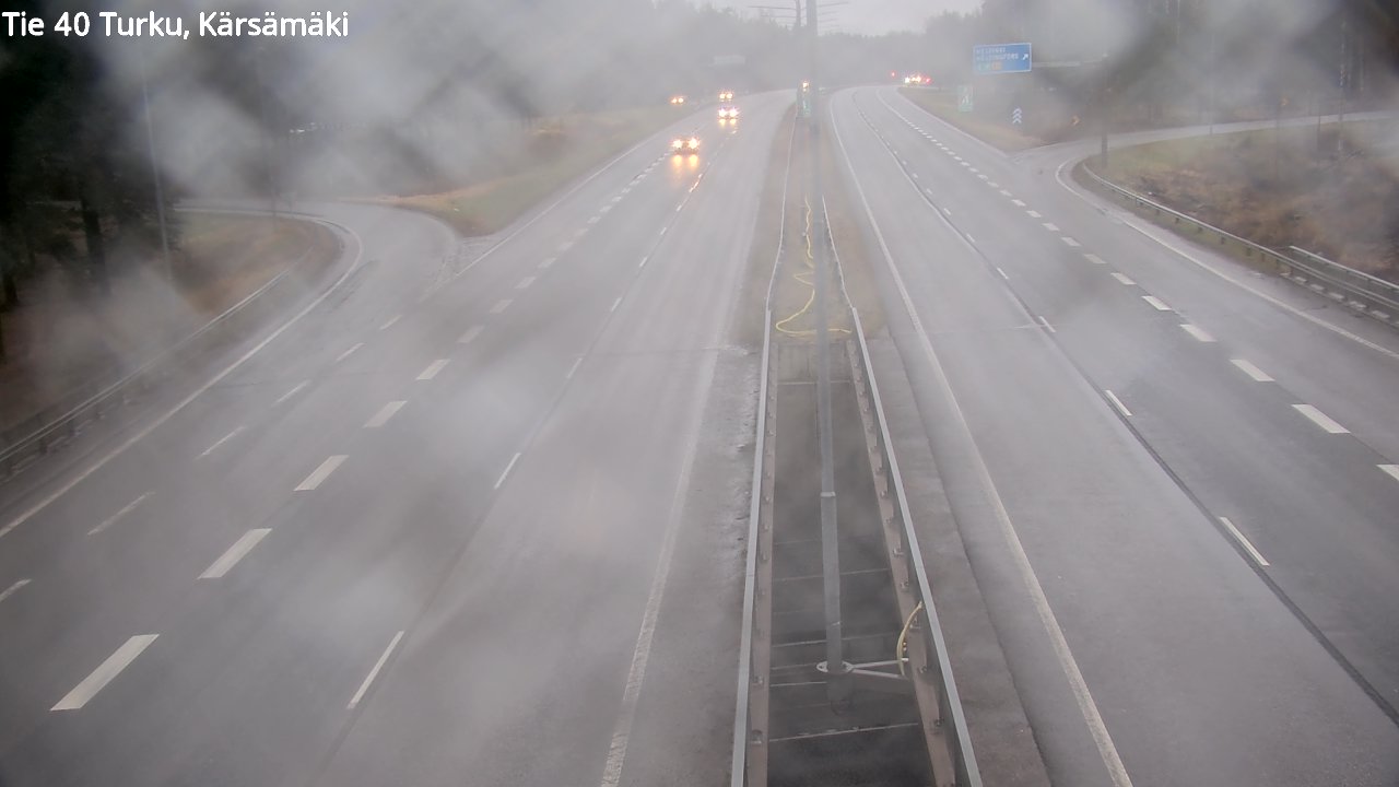 Weather Camera Image Väg 40 Åbo, Kärsämäki, Turku, Varsinais-Suomi