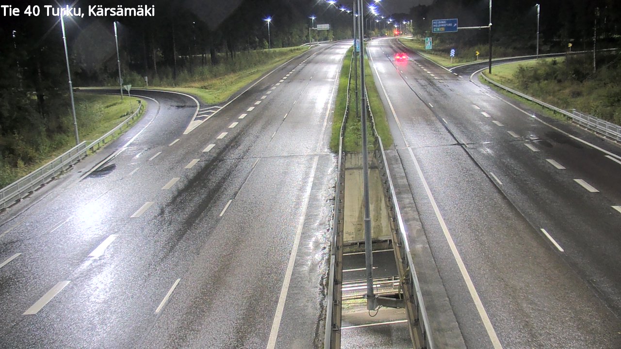 Weather Camera Image Väg 40 Åbo, Kärsämäki, Turku, Varsinais-Suomi