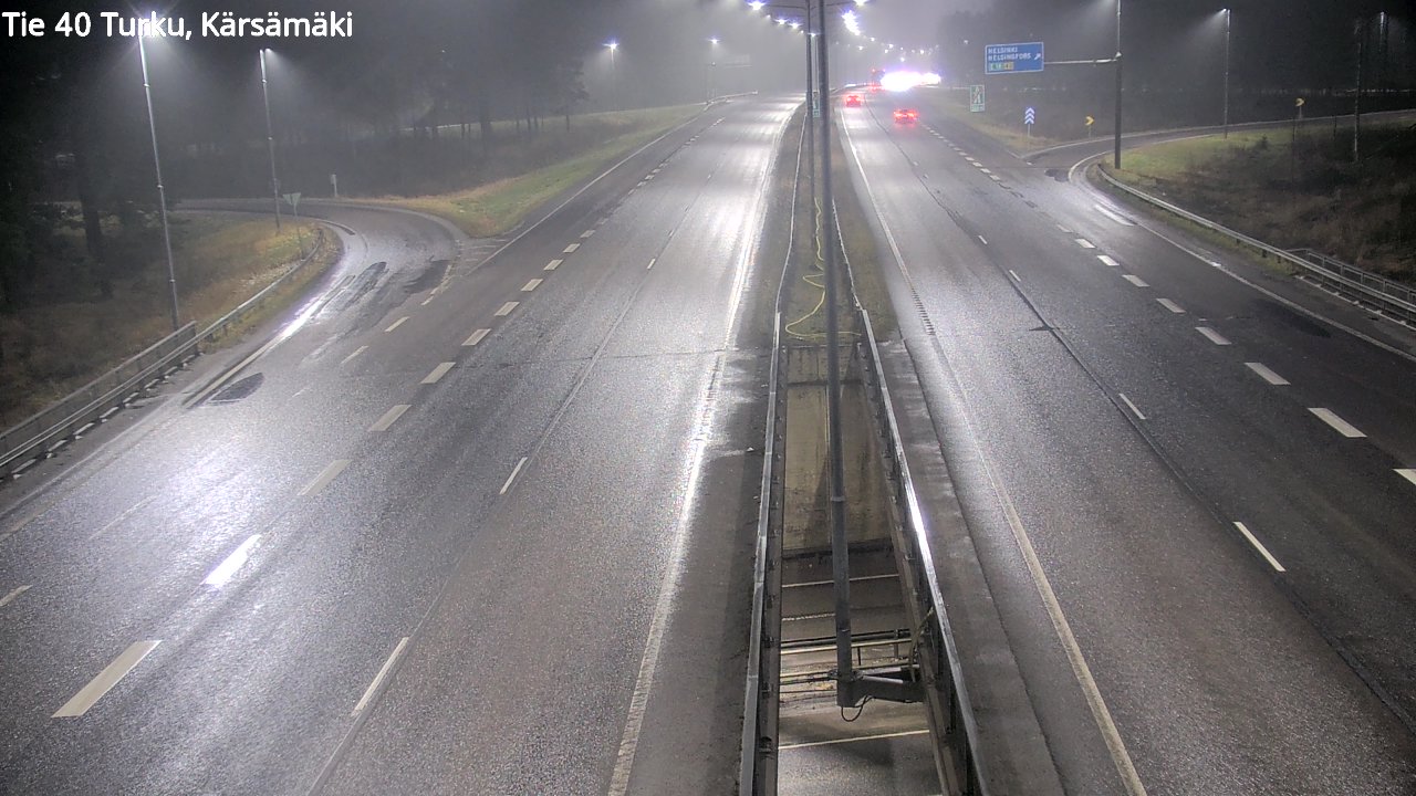 Weather Camera Image Väg 40 Åbo, Kärsämäki, Turku, Varsinais-Suomi
