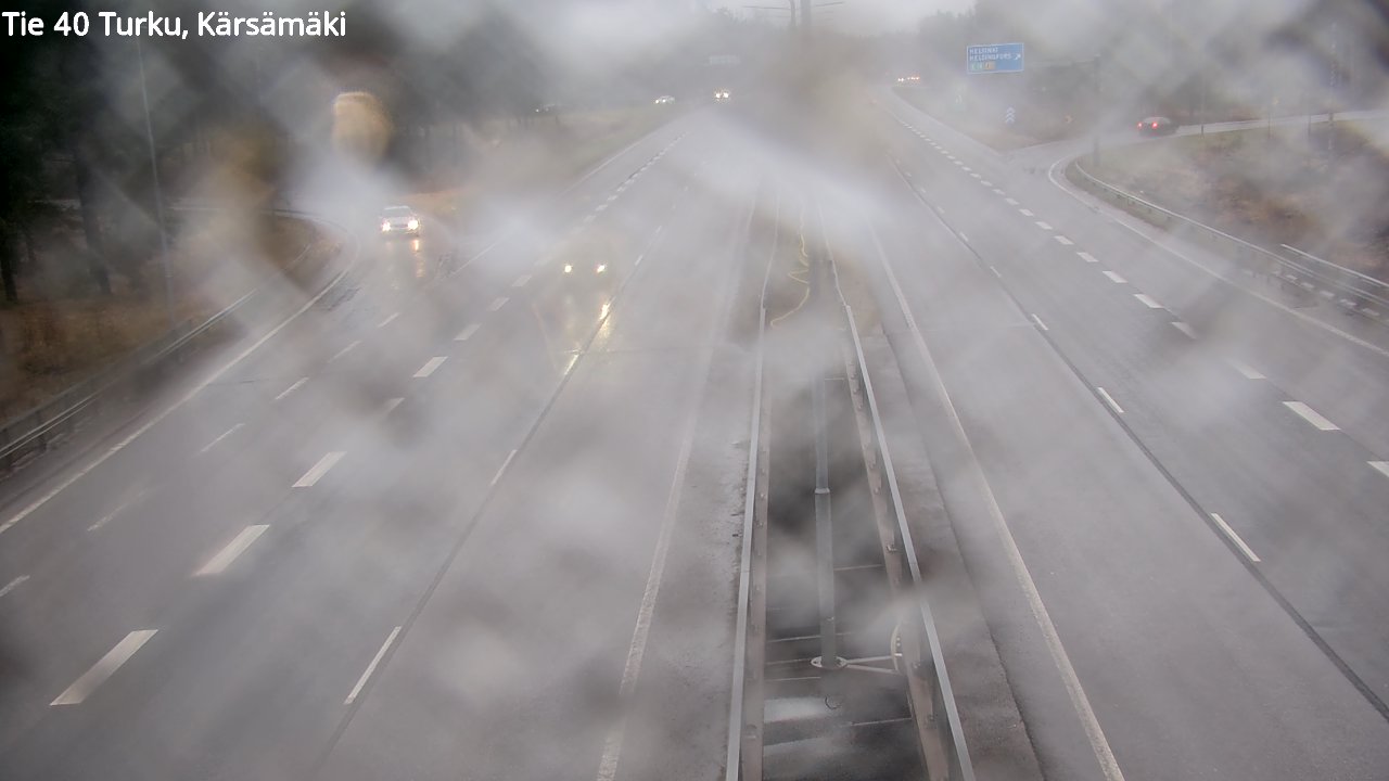 Weather Camera Image Väg 40 Åbo, Kärsämäki, Turku, Varsinais-Suomi