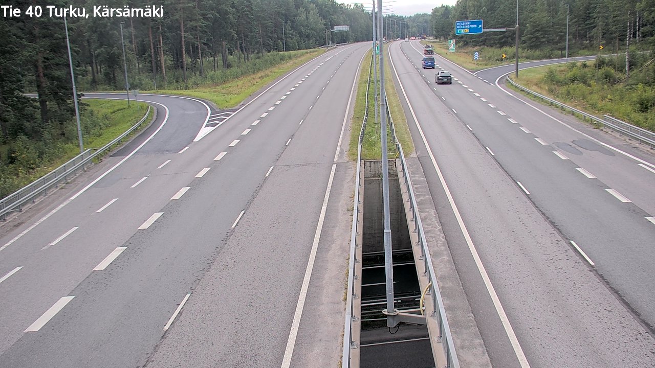 Weather Camera Image Road 40 Turku, Kärsämäki, Turku, Varsinais-Suomi