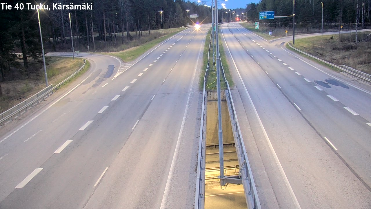 Kelikamerat Kuva Tie 40 Turku, Kärsämäki, Turku, Varsinais-Suomi