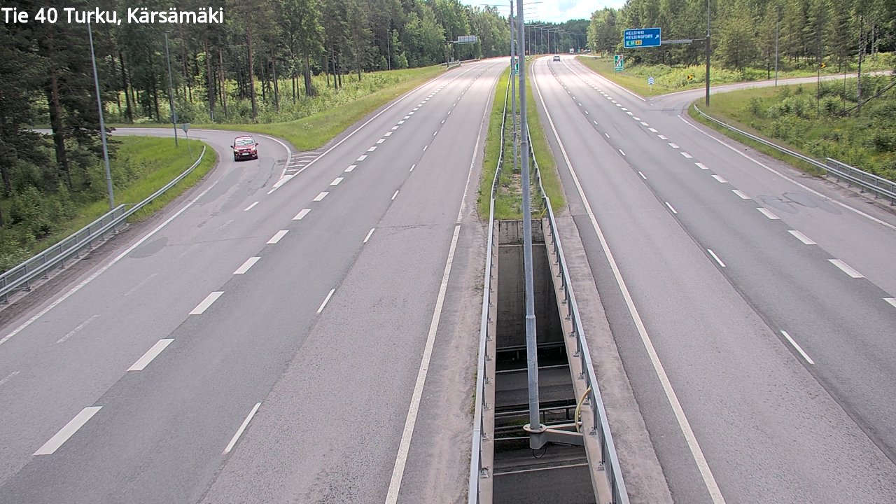 Weather Camera Image Road 40 Turku, Kärsämäki, Turku, Varsinais-Suomi