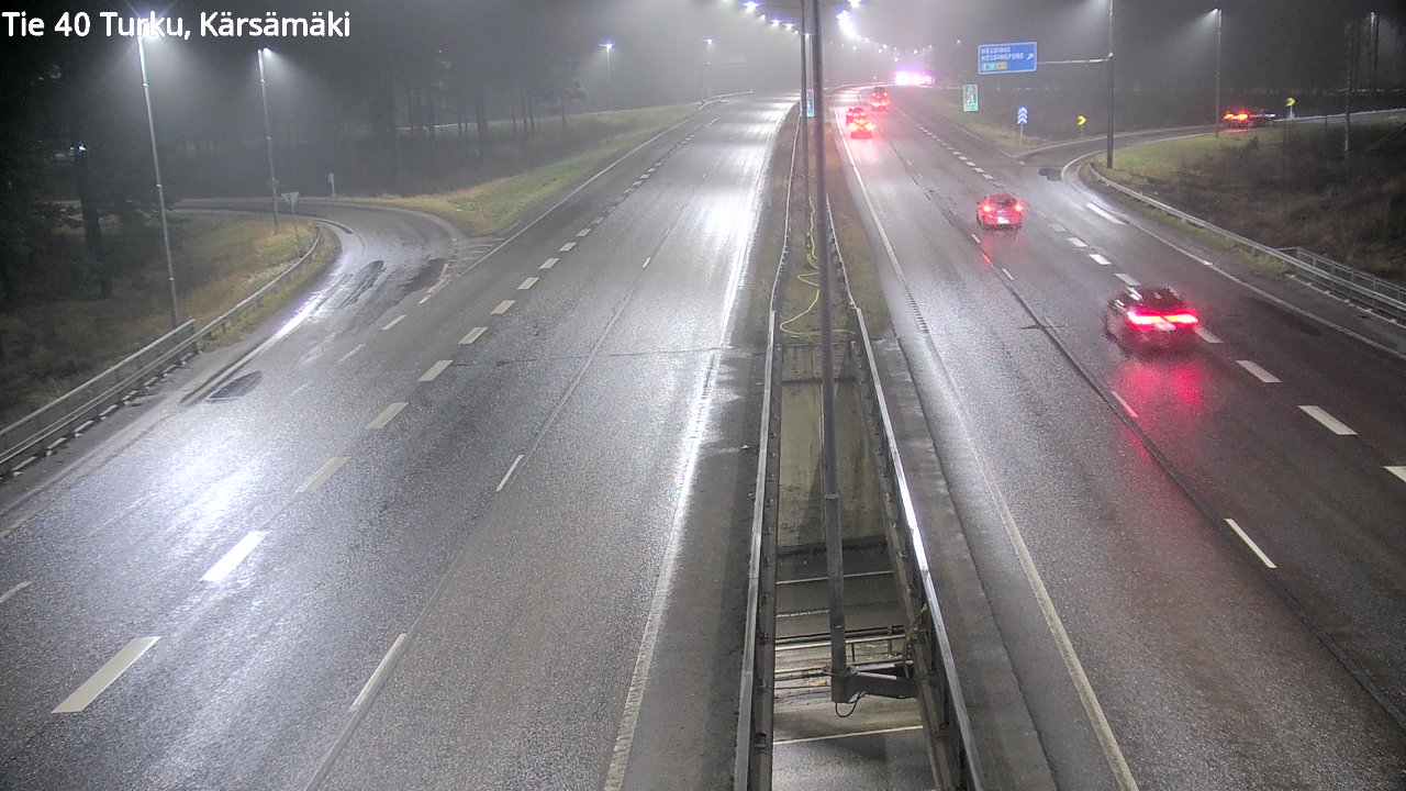Weather Camera Image Väg 40 Åbo, Kärsämäki, Turku, Varsinais-Suomi