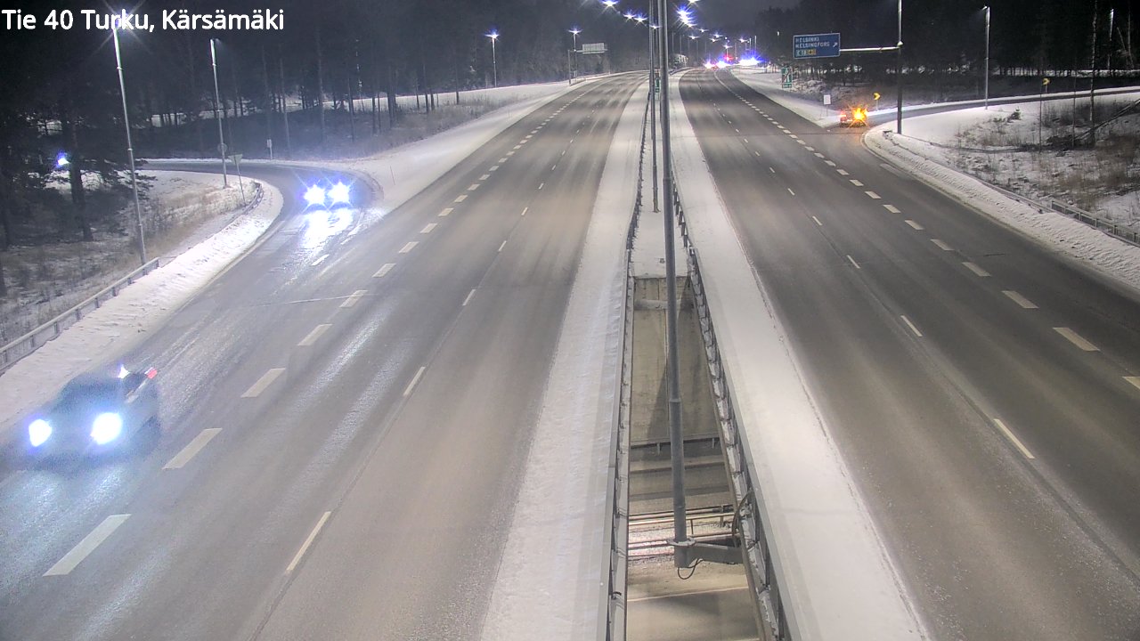 Weather Camera Image Road 40 Turku, Kärsämäki, Turku, Varsinais-Suomi