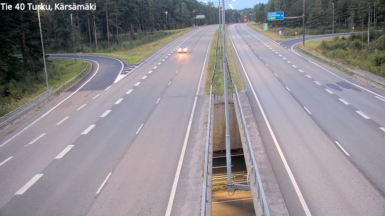 Kelikamerat Kuva Tie 40 Turku, Kärsämäki, Turku, Varsinais-Suomi