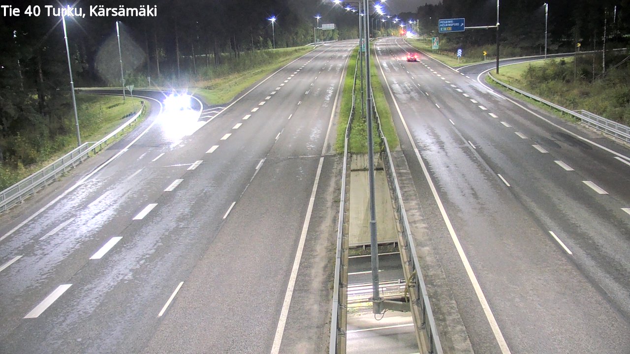 Weather Camera Image Väg 40 Åbo, Kärsämäki, Turku, Varsinais-Suomi