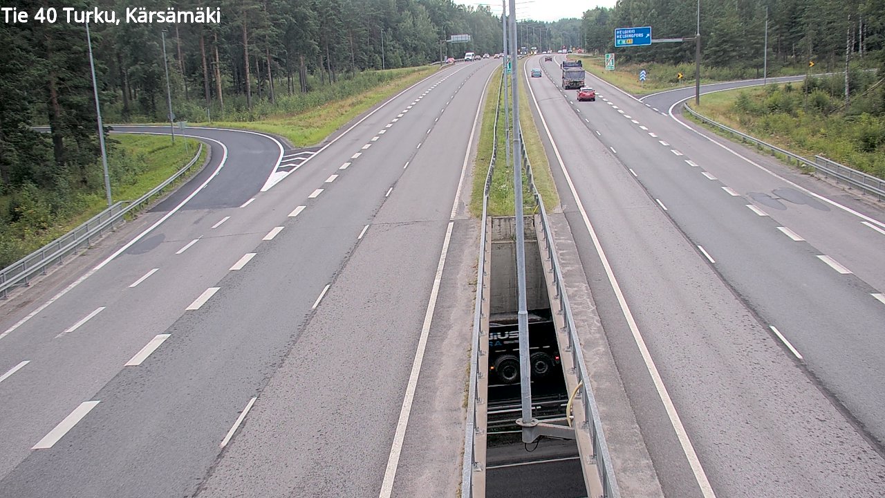 Weather Camera Image Road 40 Turku, Kärsämäki, Turku, Varsinais-Suomi