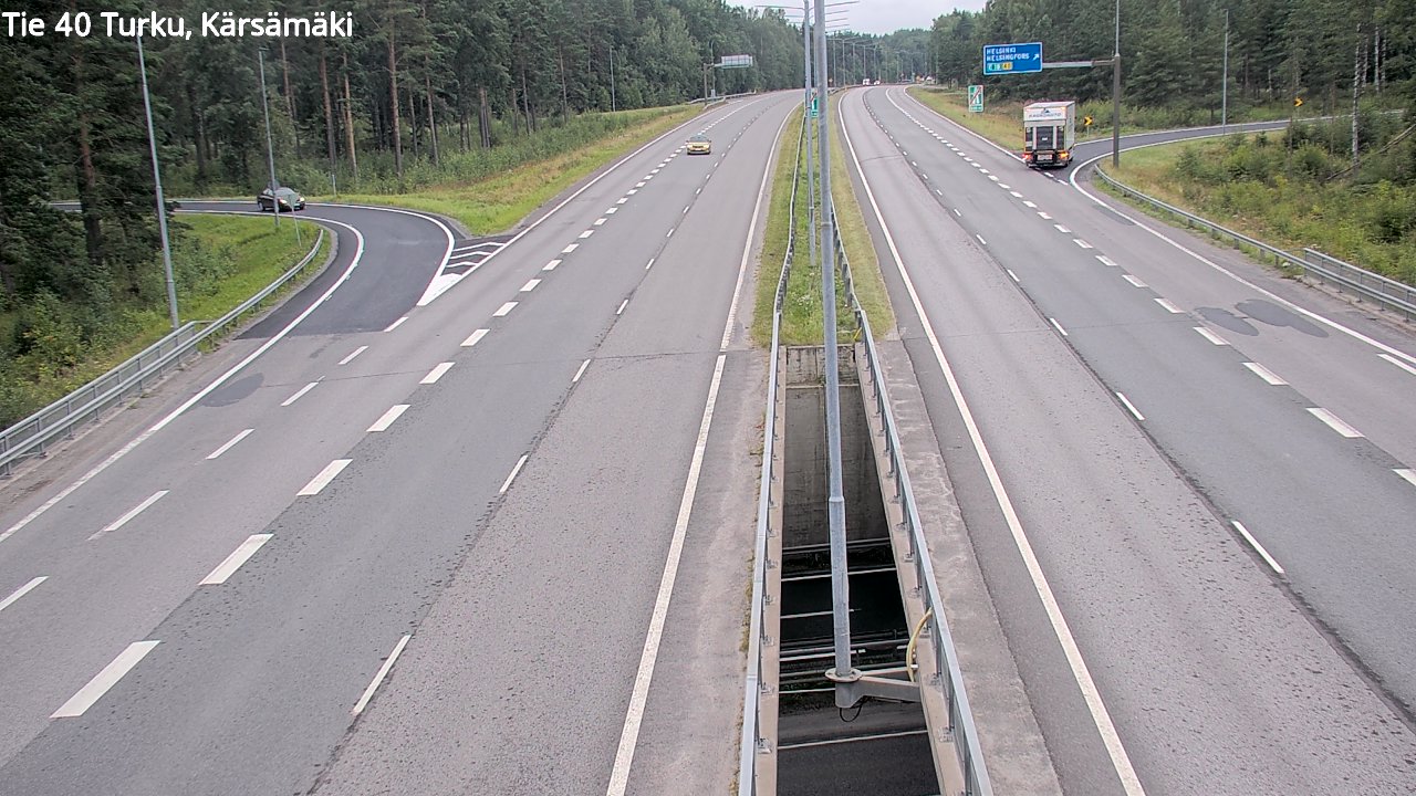 Weather Camera Image Road 40 Turku, Kärsämäki, Turku, Varsinais-Suomi