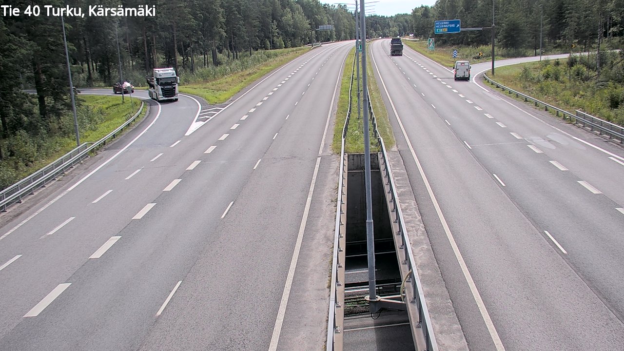 Kelikamerat Kuva Tie 40 Turku, Kärsämäki, Turku, Varsinais-Suomi