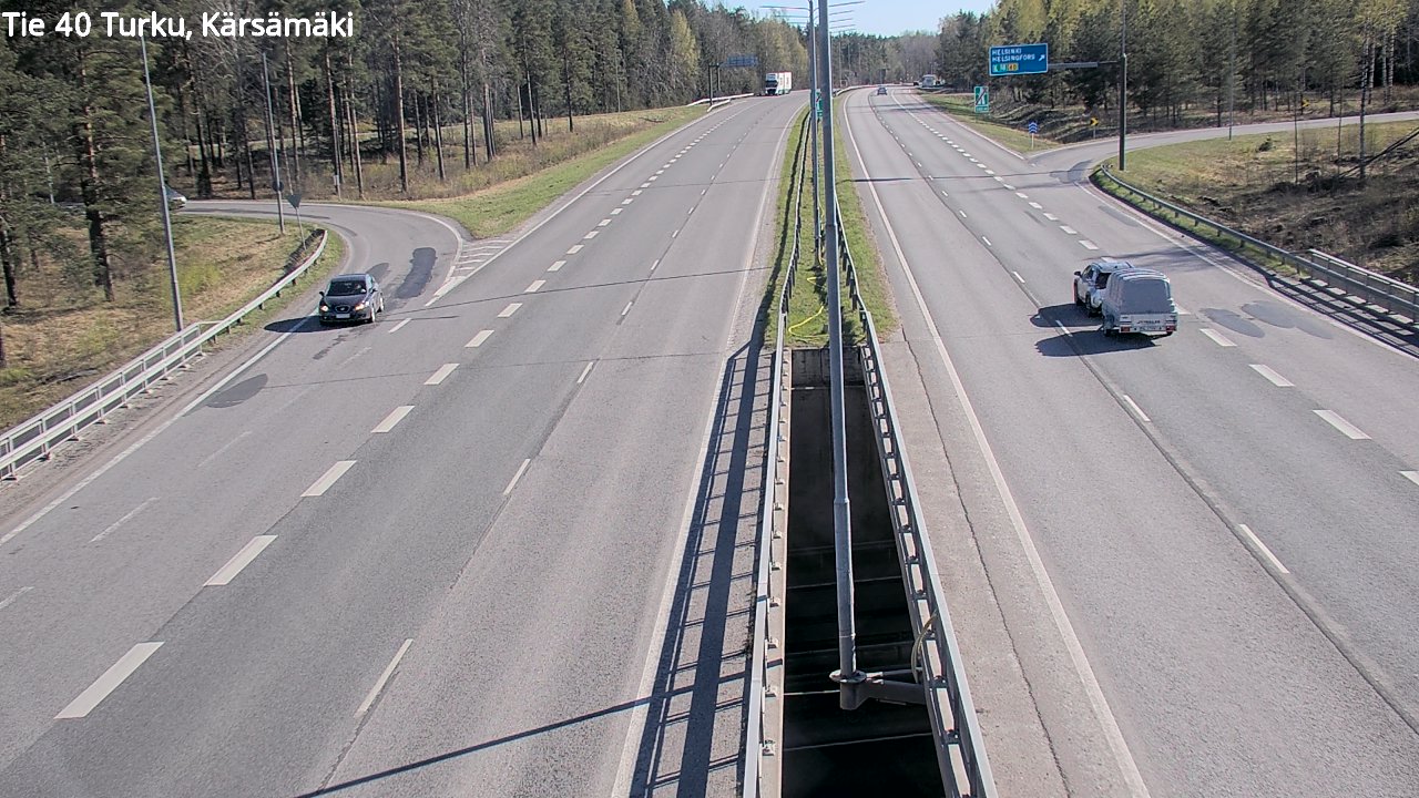Kelikamerat Kuva Tie 40 Turku, Kärsämäki, Turku, Varsinais-Suomi