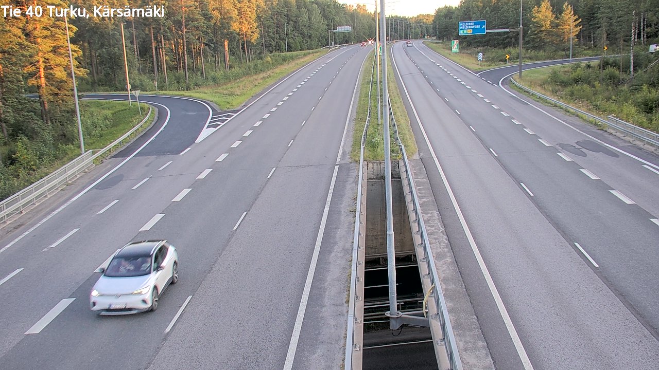 Kelikamerat Kuva Tie 40 Turku, Kärsämäki, Turku, Varsinais-Suomi