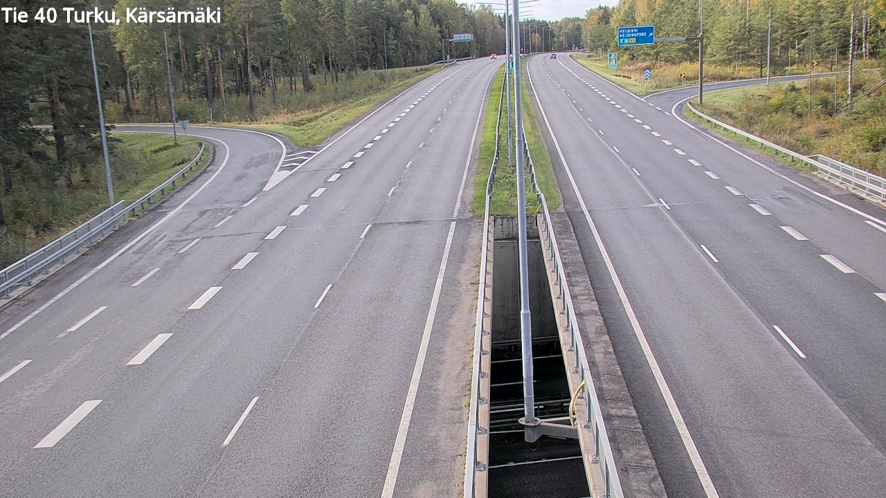Kelikamerat Kuva Tie 40 Turku, Kärsämäki, Turku, Varsinais-Suomi